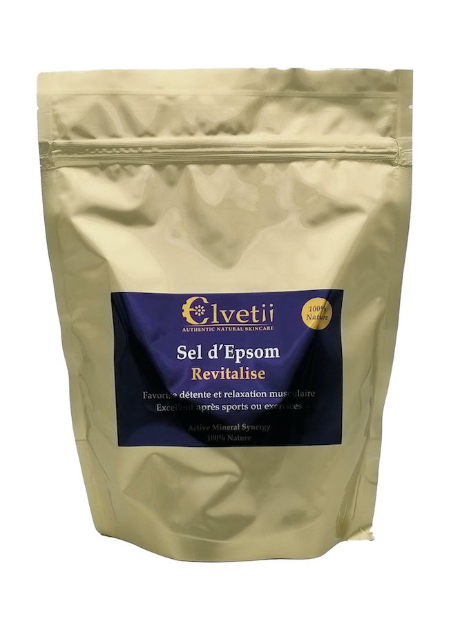 Sel d'Epsom en sachet doré